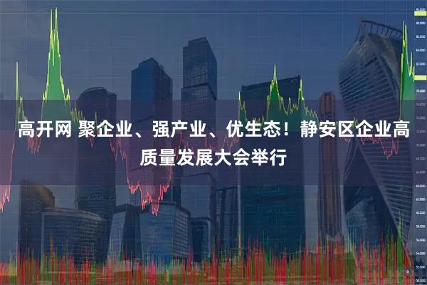 高开网 聚企业、强产业、优生态！静安区企业高质量发展大会举行